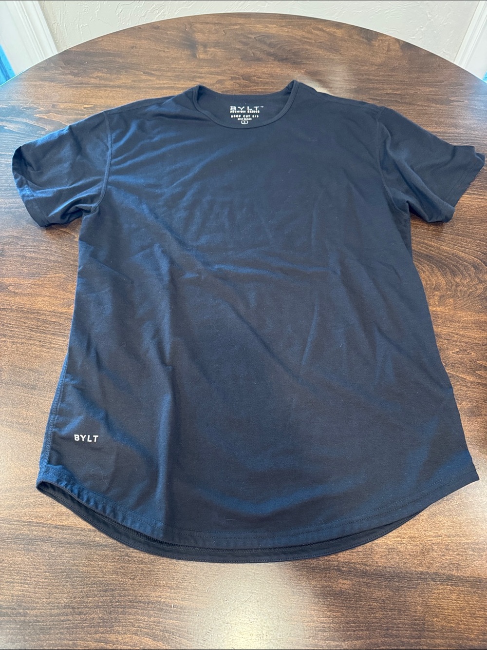 BYLT Basics Black Short Sleeve Crew Tee